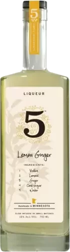 5 Lemon Ginger Liqueur