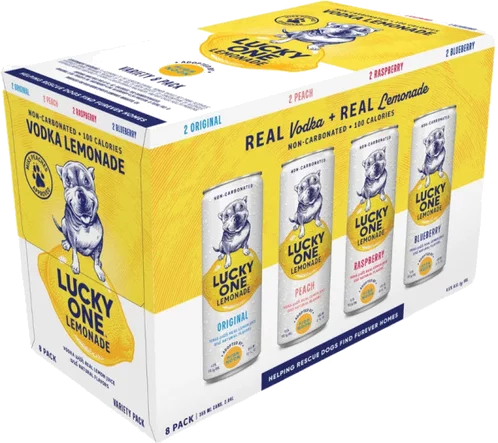 LUCKY ONE LEMONADE VARIETY 8 PACK