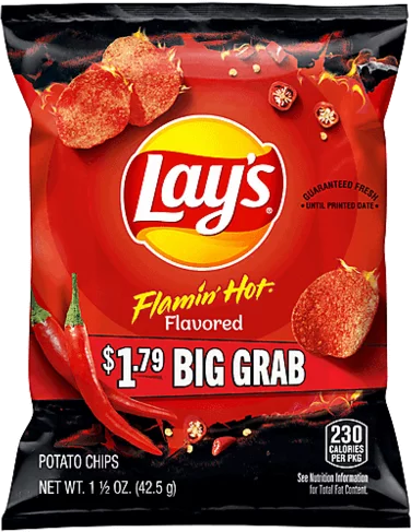 Lay's Flamin Hot Potato Chips
