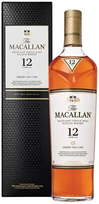 Macallan 12yr Sherry Oak Single Malt Scotch