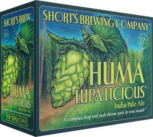 Shorts Brewing Huma Lupa Licious Imperial IPA