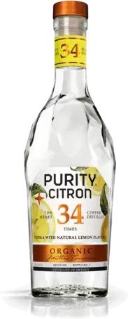 Purity Citron 34x Distilled Vodka