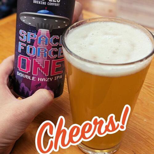 Red Leg Space Force One Double Hazy IPA