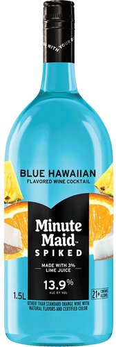 Minute Maid Spiked Blue Hawaiian
