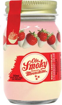 Ole Smoky White Chocolate & Strawberry Cream Moonshine