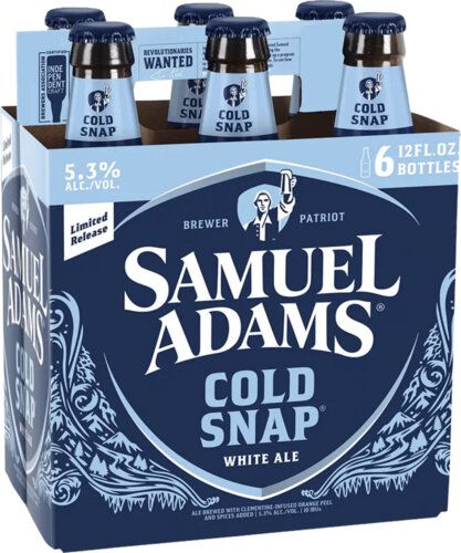Samuel Adams Cold Snap Bottle