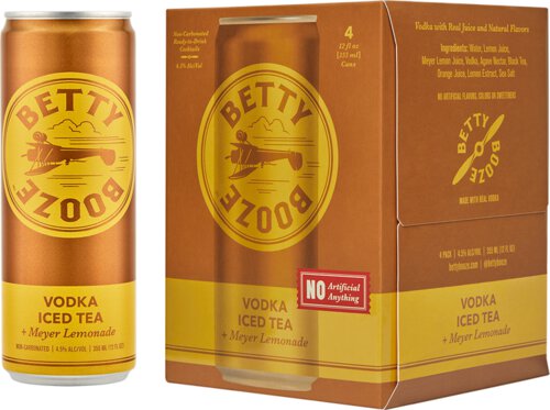 Betty Booze Vodka Iced Meyer Lemonade Tea