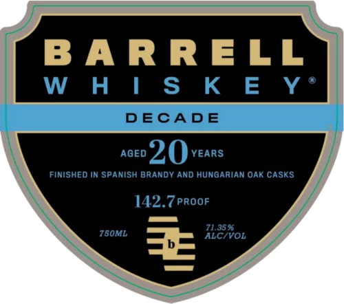 Barrell Craft Black Label Decade 20-30 Year Canadian Whiskey Finished in Spanish Brandy & Hungarian Oak 142.7 Proof