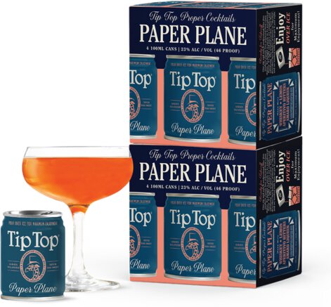 Tip Top Paper Plane RTD Cans