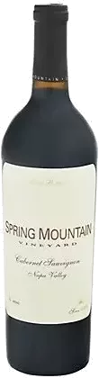 SPRING MOUNTAIN VINEYARD CABERNET SAUVIGNON