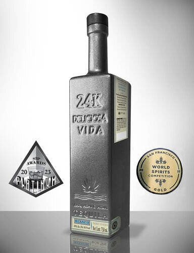 24k Deliciosa Vida Blanco Blanco Tequila