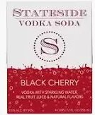 STATESIDE BLACKCHERRY VODKA SODA