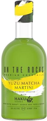 On The Rocks Yuzu Matcha Martini