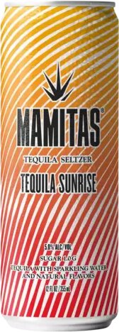 Mamitas Hard Seltzer Tequila Sunrise
