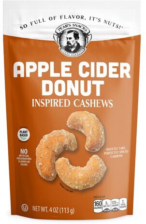 Pear's Snacks Apple Cider Donut Cashews