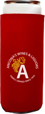 Ancona's Wines & Liquors Slim Can Koozie