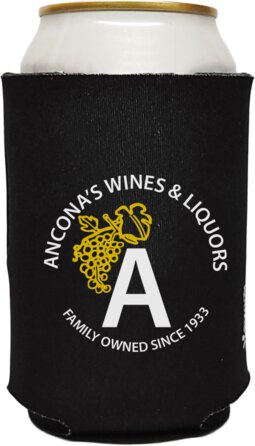 Ancona's Wines & Liquors 12 oz Koozie