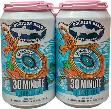 Dogfish Head Brewing 30 Minute Light IPA Ancona's Snack Pack