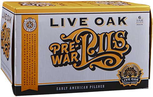 Live Oak Pre War Pils Cn