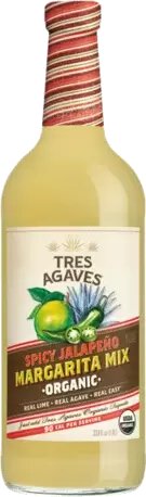 Tres Agaves Spicy Jalapeno Margarita Mix