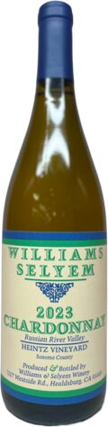 Williams Selyem Chardonnay Heintz Vineyard Russian River Valley