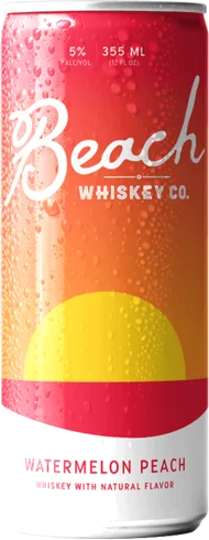 BEACH WHISKEY WATERMELON PEACH 4PK CN