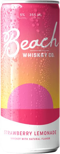 BEACH WHISKEY STRAWBERRY LEMONADE 4PK CN