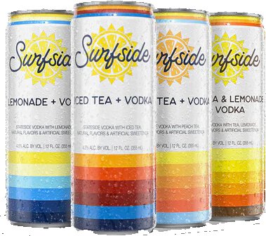 Surfside Lemonade Vodka Soda Variety Pack