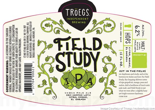 Troegs Field Study Summer IPA