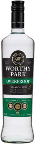 WORTHY PARK OVERPROOF RUM