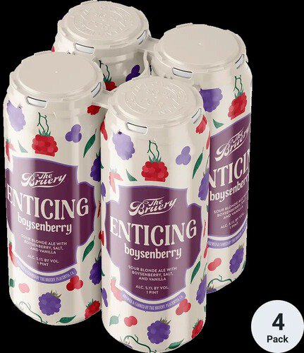 The Bruery Enticing Boysenberry Sour Blonde Ale