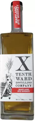 Tenth Ward Distilling Co Maryland Rye Whiskey 750ml
