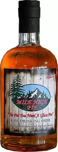 Mile High Pie Moonshine Apple Pie