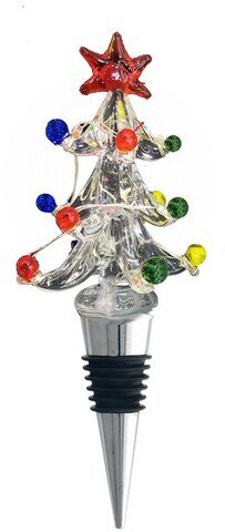 LS Arts Xmas Tree Bottle Stopper