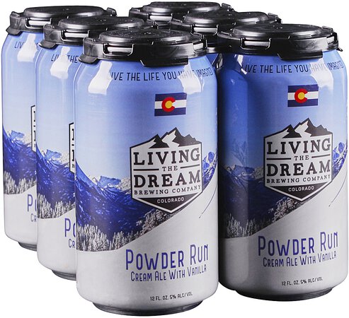 Living The Dream Brewing Powder Run Vanilla Cream Ale
