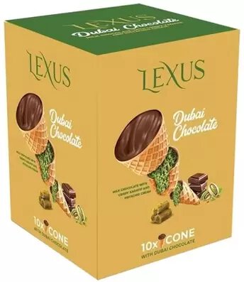 Lexus Dubai Chocolate Cones