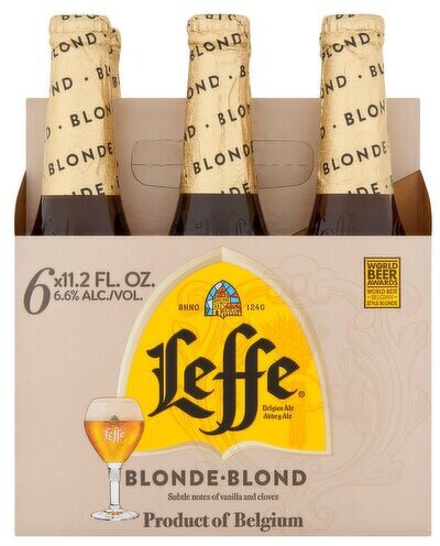 Leffe Abbey Blonde Belgian Trappist Ale