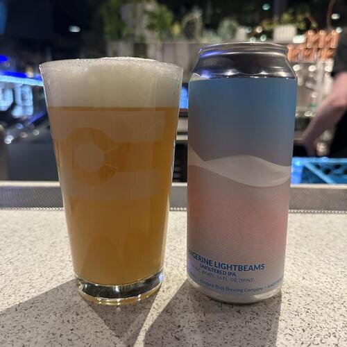 Knotted Root Tangerine Light Beams Unfiltered IPA
