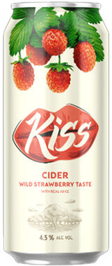 Kiss Wild Strawberry Cider