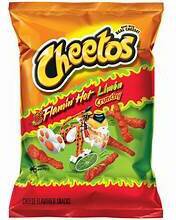 Cheetos Crunchy Flamin Hot Limon