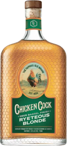 Chicken Cock Ryeteous Blonde Kentucky Straight Rye Whiskey