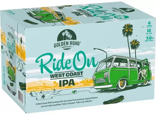Golden Road Ride On West Coast IPA 6pk-12oz Cans