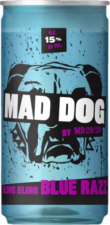 Mad Dog Bling Bling Blue Razz
