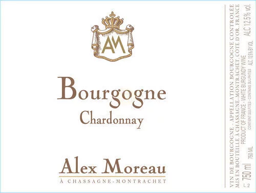 Alex Moreau Bourgogne Blanc
