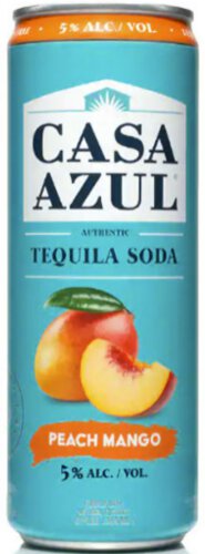 Casa Azul Tequila Soda Peach Mango
