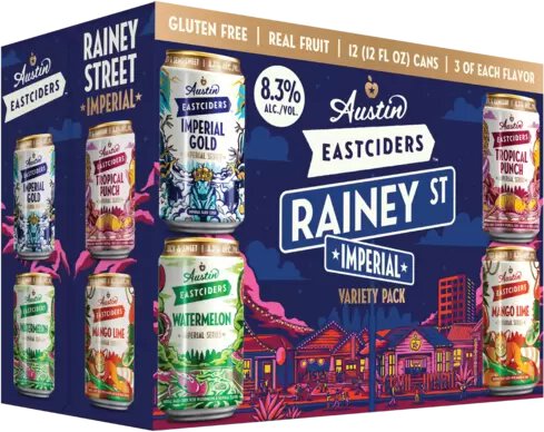 Austin East Ciders Rainey Saint Imperial Variety