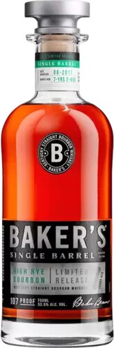 Baker's High Rye Bourbon