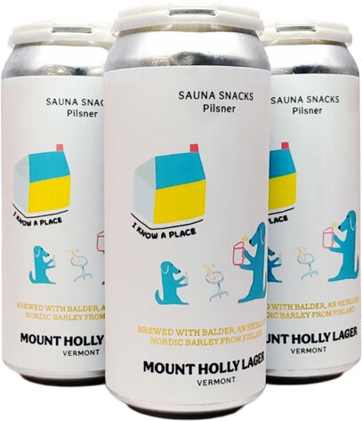 Mount Holly Brewing Sauna Snacks Single Origin Lager
