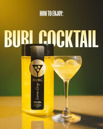 Bubl Lemon Drop Cocktail Rtd