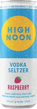 High Noon Vodka Seltzer Seltzer Sparkling Raspberry